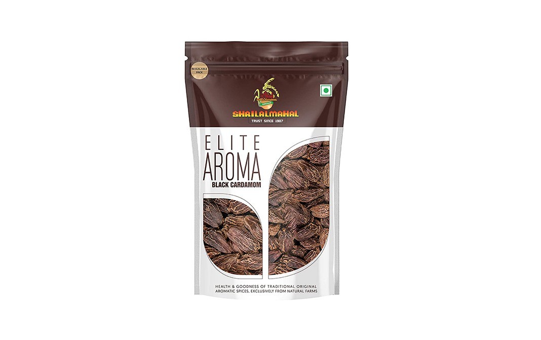Shrilal Mahal Elite Aroma Black Cardamom    Pack  100 grams